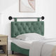 vidaXL Fabric Bed Headboard Cushion Light Blue ...