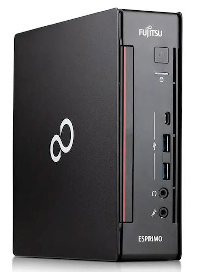 Fujitsu Esprimo Q558 Überarbeitet Grade A (Kern i3-9100/8GB/256GB SSD/Kein Betriebssystem)