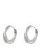 Loisir Earrings Hoops with Stones