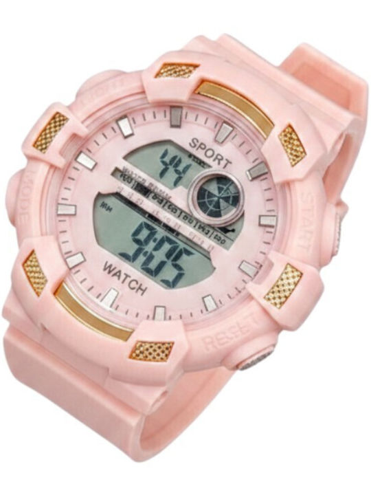 Battery Watch with Metal Bracelet