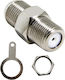 Ultimax Converter F-Connector Female to F-Connector Female 1 Piece 01.103.0045