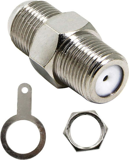 Ultimax Converter F-Connector Female to F-Connector Female 1 Piece 01.103.0045