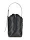 Damentasche Leder Schulter Crossbody Schwarz EW004596AF25598 UC001