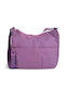 Fabric Women's Shoulder Bag Purple
