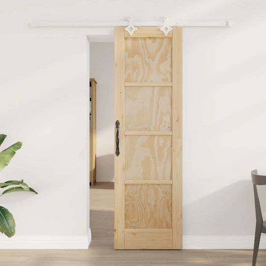 Ușă Glisantă Natural Alb 61 X 198,5 Cm 3445521 Maro