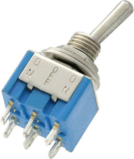 292123 Διακοπτης On-on 3a 250v/125v 6a Σετ 5 Τεμαχιων