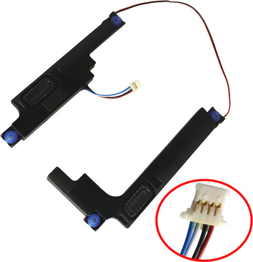 Speaker Set Ηχεία Ζευγάρι Laptop Lenovo Ideapad 320-17isk 80xj 320-17ikb 80xm 330-17ikb 81dm 5sb0p40131 Pk23000puy0 Speakers Left+right Κωδ.1-spkr407