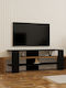 TV Stand Lenour Black L150xW35xH45cm