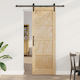 Schiebetür Natürliche 73,5 x 211 cm Massivholz ...