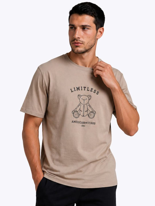American Stars T-shirt Γκρι