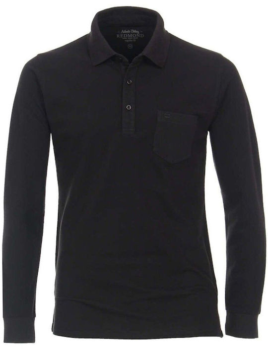 Redmond Polo Μπλούζα μαύρη