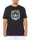 T-shirt Μαύρο