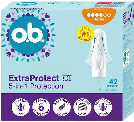 O.B. Extraprotect Super Tampons 42 Stück