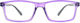 Frog Optical Lesebrillen +3.75 in Lila Farbe