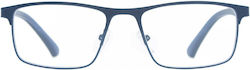Frog Optical Silac Lesebrillen +3.25 Blau Farbe