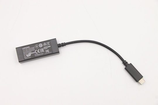 Lenovo 5C11E09636 Αντάπτορας Δικτύου USB-C με Ενσύρματη Σύνδεση Gigabit Ethernet