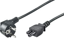 Microconnect IEC C5 - Schuko Cable 1m Black PE010810 Microconnect IEC C5 - Schuko Cable 1m Black PE010810