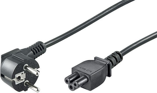 Microconnect IEC C5 - Schuko Netzkabel 1m Schwarz PE010810