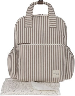Walking Mum Backpack Diaper Bag Beige 37x28x13cm