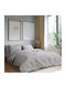 Beauty Home Moments Αrt 12563 Σετ Κουβερλί Μονό Γκρι 160x230cm 2τμχ