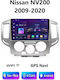 Car Audio System for Nissan NV200 2009-2020 Bluetooth USB WiFi GPS Apple CarPlay Android Auto with 9" Touch Screen
