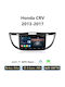 Auto-Audiosystem für Honda CR-V 2013-2017 Bluetooth USB Eingebautes Wi-Fi GPS Apple CarPlay Android Auto mit 9 Zoll Touchscreen