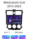 Car Audio System for Mitsubishi Colt 2013-2023 Bluetooth USB WiFi GPS Apple CarPlay Android Auto with 9" Touch Screen