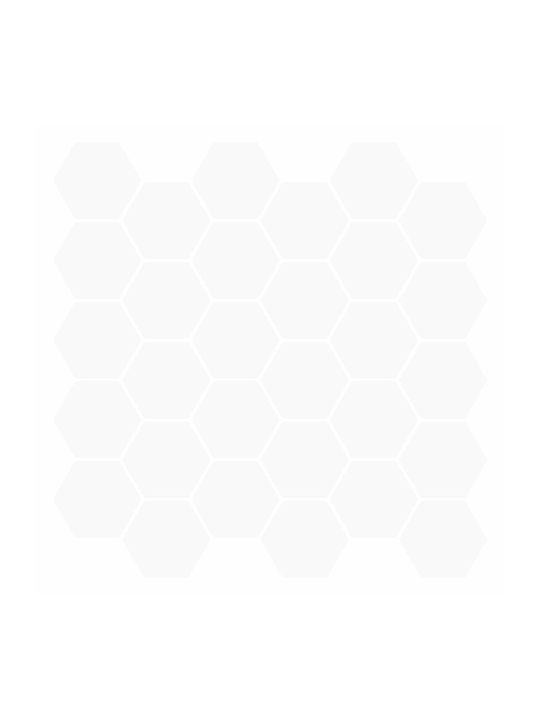 Vidaxl Шестоъгълни Плочки 20 Броя Бели 30 X 30 ...