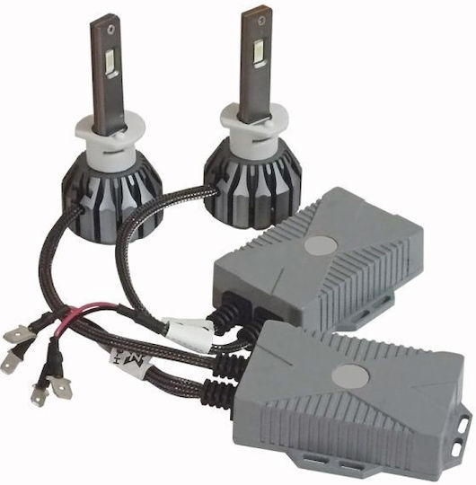 Εμπρόσθια Φώτα Αυτοκινήτου 9006 Led Full Canbus 72w 2x36w 6500k Λαμπτήρες Pt Series 2τεμάχια