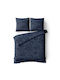Charalambidis Textiles Blue Pillowcases Set 52x72cm