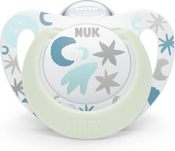 Nuk Star Night Πιπίλα Σιλικόνης Νυκτός με Θήκη ...