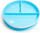 Munchkin Toddler Stay Put Food Plate Blue