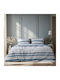 Beauty Home Σετ Πάπλωμα Μονό 160x230εκ. 12561 Σιέλ 2τμχ