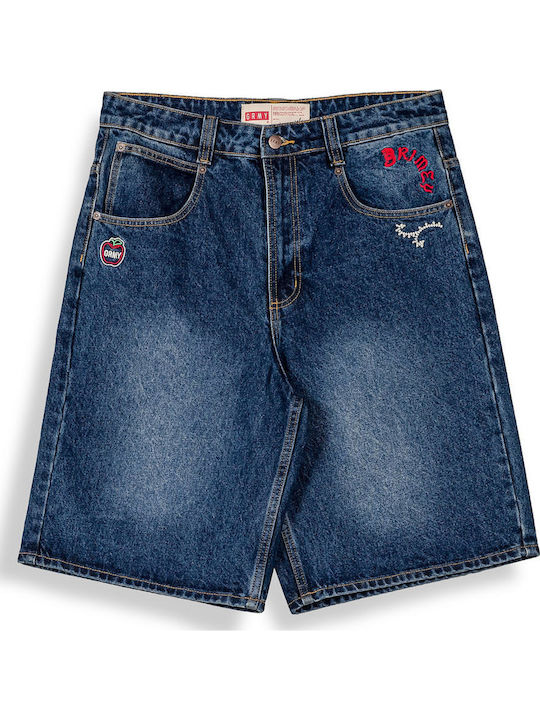 Grimey Men's Denim Blue Shorts