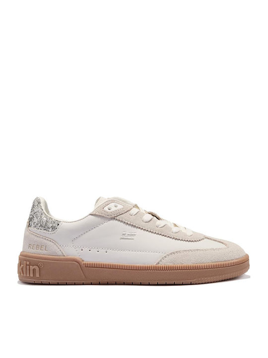 Rebel Damen Sneakers Silber