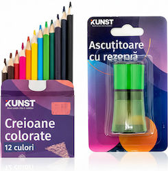 Kunst & Papier Creioane Colorate Set 12 Culori