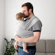 Bemini Babytragetuch Wickeln Grau