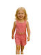 Kids Set with Shorts Summer 2 Pieces Pink