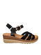 Anatomic Women's Summer Black Platforms