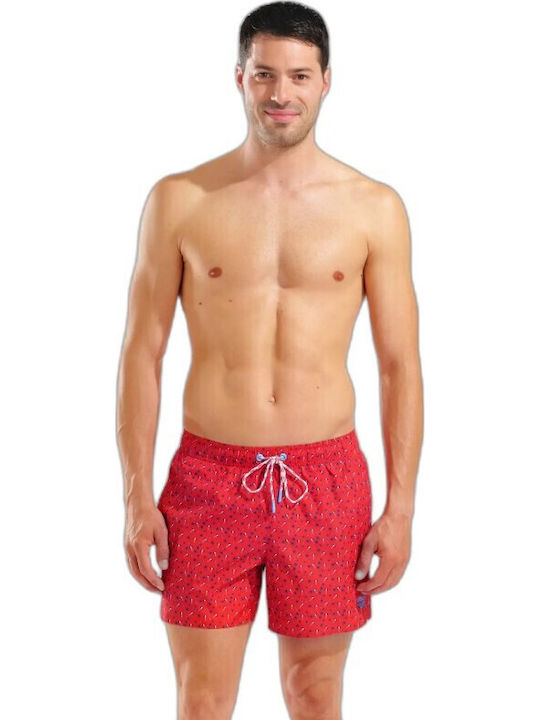Arena Beach Short Allover Ανδρικό Μαγιό Σορτς Κ...