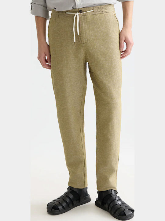 Scotch & Soda Warren Herrenhose Grün Moss