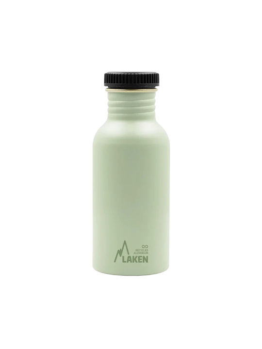 Laken Basic Plain Παγούρι Αλουμινίου 600ml Πράσινο