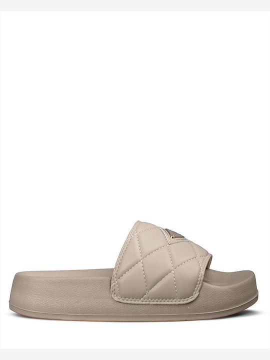 Lotty Flip Flops in Beige Colour