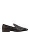 Δερμάτινα Ανδρικά Loafers σε Καφέ Χρώμα