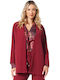 Cardigan Pentru Femei Bordeaux