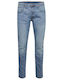 Men's Jeans Pants with Slim Fit Blue