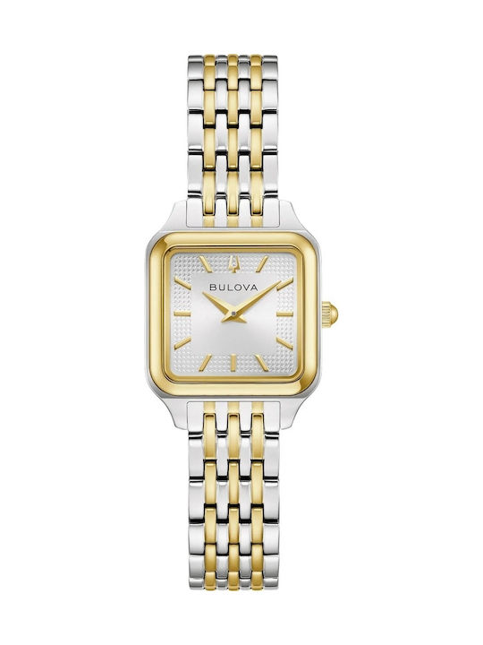 Bulova Sutton Womens Watch Battery with Silver Metal Bracelet