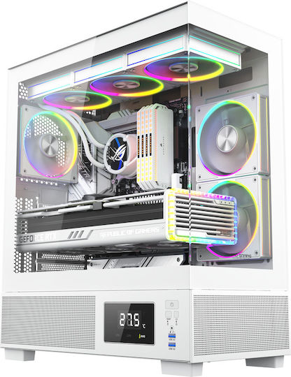 ProGaming Kian Gaming Desktop PC (Ryzen 7-5800X/32GB DDR4/1TB SSD/GeForce RTX 5060 Ti/W11 Home) Alb Ice