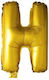 Letter H Foil Gold 45cm