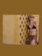 Azade Pareo Mini Animal Print cu Volane